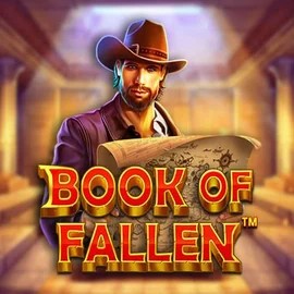 Book Of Fallen game by Pragmatic Play – logo hosted on Astromania Casino