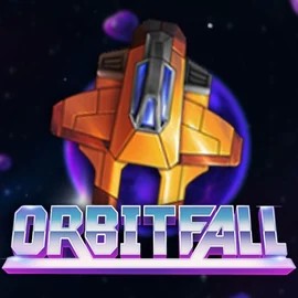 Slots logo of Orbitfall from ELK Studios at Astromania Casino