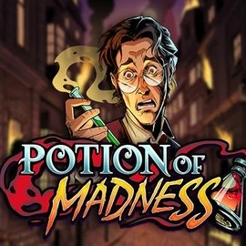 Slots logo of Potion of Madness from Play'n GO at Astromania Casino