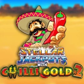 Stellar Jackpots with Chilli Gold x2 logo by Lightning Box Game at Astromania Casino