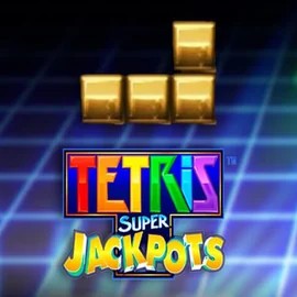 Tetris Super Jackpots logo – Jackpots by WMS at Astromania Casino