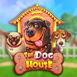 The Dog House slot logo by Pragmatic Play at Astromania Casino