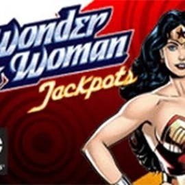Wonder Woman Jackpots logo by Amaya Astromania Casino